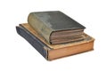 Antique book stack Royalty Free Stock Photo