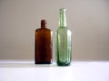 Antique bottles Royalty Free Stock Photo