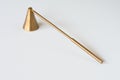 Antique Brass Candle Flame Snuffer Royalty Free Stock Photo