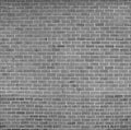 Brick wall background in black and white effect.