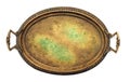 Antique bronze tray