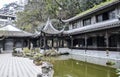 Antique buildings and gardens in Wanzhou