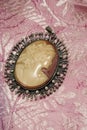 Antique cameo Royalty Free Stock Photo