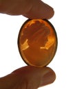 Antique Cameo Pin Royalty Free Stock Photo