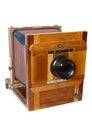 Antique Camera on the white Royalty Free Stock Photo