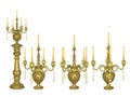 Antique candelabra Royalty Free Stock Photo