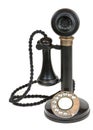 Antique Candlestick Telephone Royalty Free Stock Photo