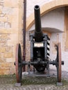 Cannon at the Murten Castle in Switzerland