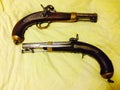 Antique Cap and Ball Dueling Pistols