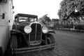 Antique Car in Colonia, Uruguay Royalty Free Stock Photo