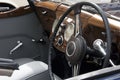 Antique car dashboard Royalty Free Stock Photo