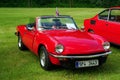 Antique car Triumph spitfire 1500 Royalty Free Stock Photo