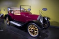 Antique cars in America`s car museum Royalty Free Stock Photo