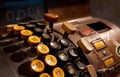 Antique cash register