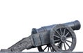 Antique cast iron cannon