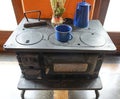 Antique Cast Iron Stove produced by Columbian Stove Works in Bonnybridge, Dover