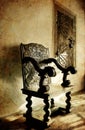 Antique chair Royalty Free Stock Photo