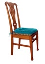 Antique Chair with Cushion Royalty Free Stock Photo