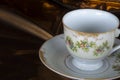 Antique China tea cup and saucer