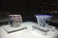 Antique Chinese blue and white porcelain of Ming Dynasty