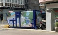 China Macao Painting Mural Art Portuguese Architecture Macau Rubbish Bin Trash Station Facility Waste Garbage Chamber