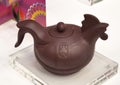 Antique Chinese Zodiac Animal Rooster Teapots Purple Clay Teapot Kettle Yixing Zisha Ceramic Pot Sculpture Arts Craftsmanship