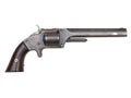 Antique Civil War Period Revolver on white