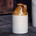 Antique Clay Jug Royalty Free Stock Photo