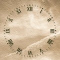 Antique clock face Royalty Free Stock Photo