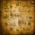 Antique clock face Royalty Free Stock Photo