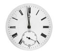 Antique clock face Royalty Free Stock Photo