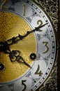 Antique clock face Royalty Free Stock Photo