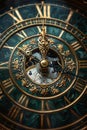 Antique clock face Royalty Free Stock Photo