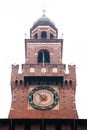 Antique clock Sforza Castle Royalty Free Stock Photo