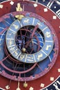 Antique clock tower - Zytglogge in Bern Royalty Free Stock Photo