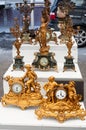 Antique clocks Royalty Free Stock Photo