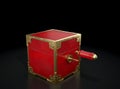 Close Jack-In-The-Box Antique Royalty Free Stock Photo