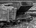 Antique coal cart