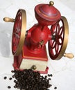 Antique Coffee Grinder Royalty Free Stock Photo