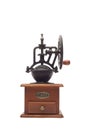 Antique coffee mill Royalty Free Stock Photo