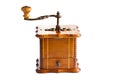 Antique coffee mill Royalty Free Stock Photo