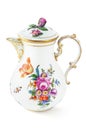 Antique coffee pot from 19th century & x28;Biedermeier time& x29; Royalty Free Stock Photo