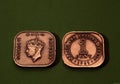 Antique coins