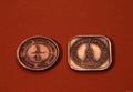 Antique coins Royalty Free Stock Photo