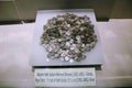 Antique coins from different epochs from the Alanya Archaeological Museum Turkey