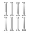 Antique column set