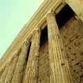 Antique columns in Rome, Italy.