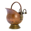 Antique copper jar.