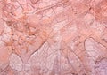 antique Cracked pink concrete wall background image Royalty Free Stock Photo