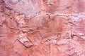 antique Cracked pink concrete wall background image Royalty Free Stock Photo